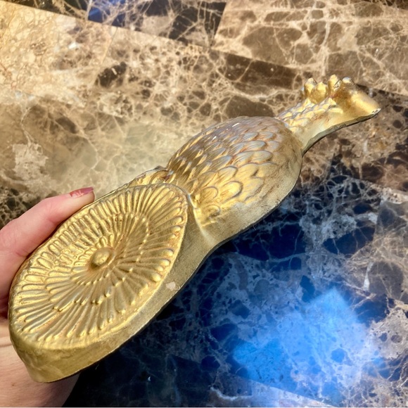 Vintage Chalkware Owl Wall Hanging - Picture 10 of 13